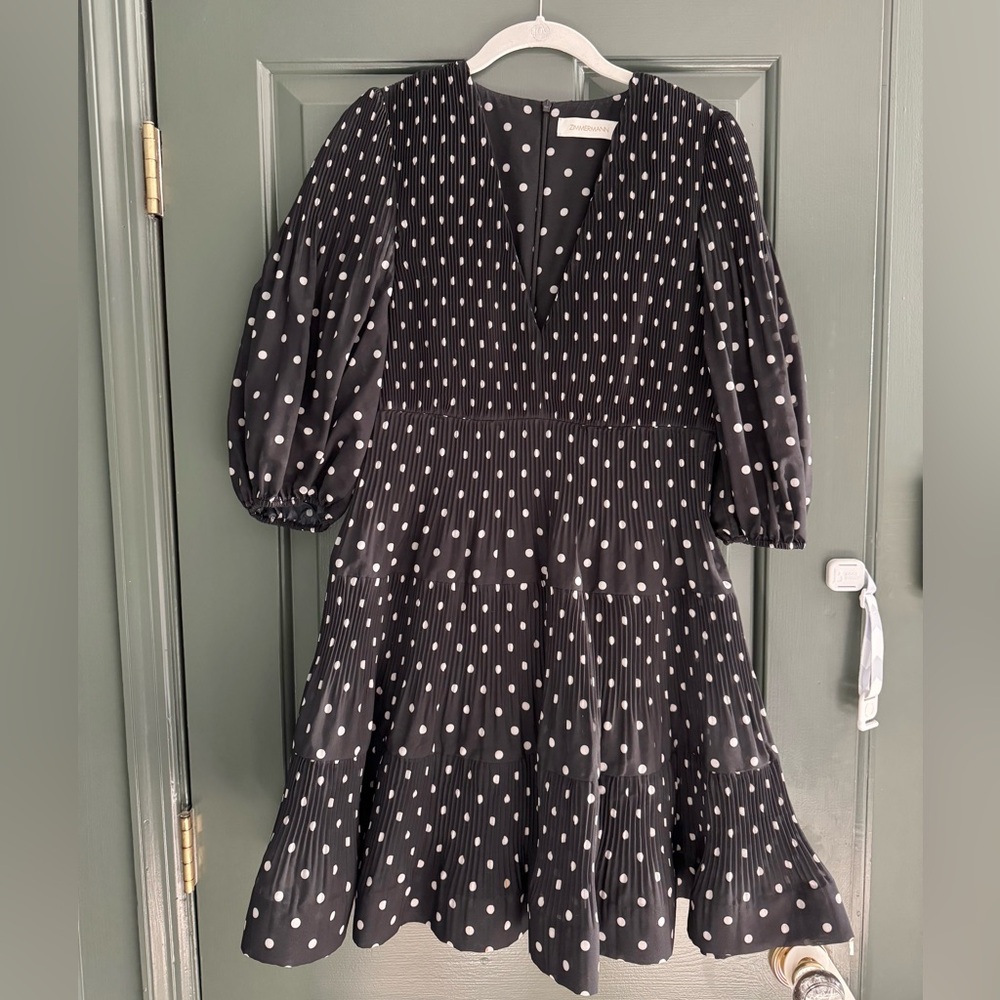 Zimmerman plisse mini dress